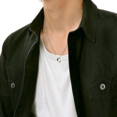 シルバーネックレス