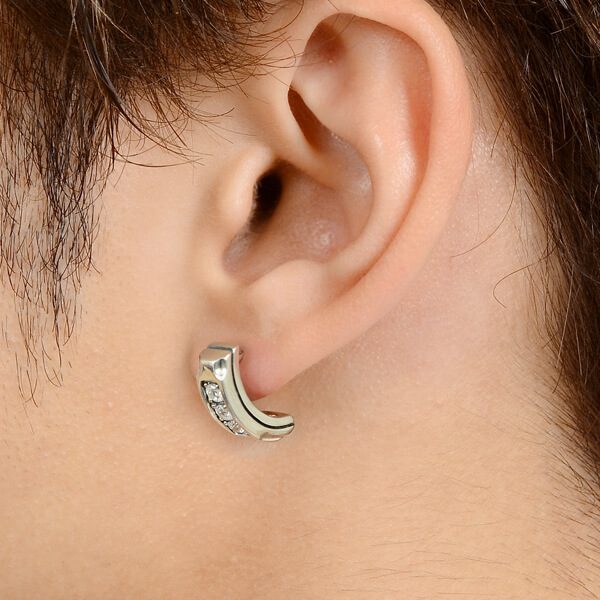 シルバーピアス(片耳用)