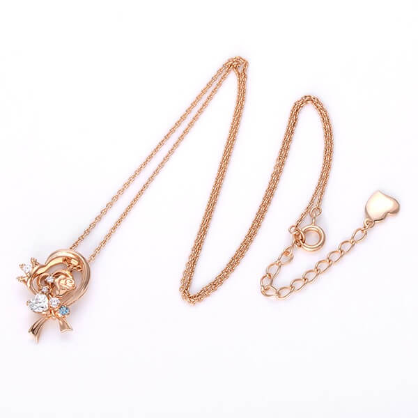 ディズニープリンセス2WAYネックレス