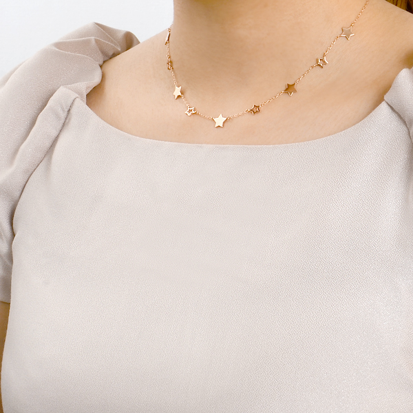 シルバーネックレス