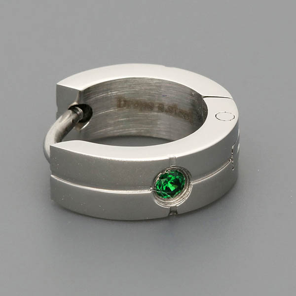 ステンレスフープピアス(片耳用)