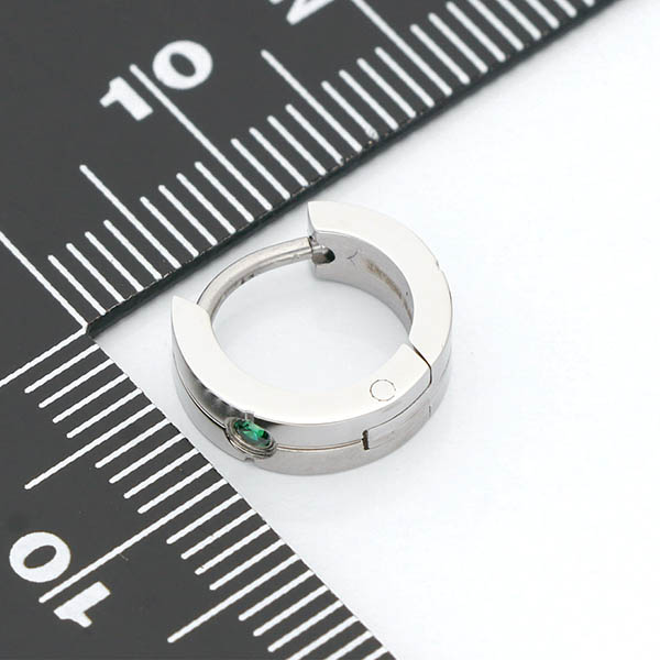 ステンレスフープピアス(片耳用)