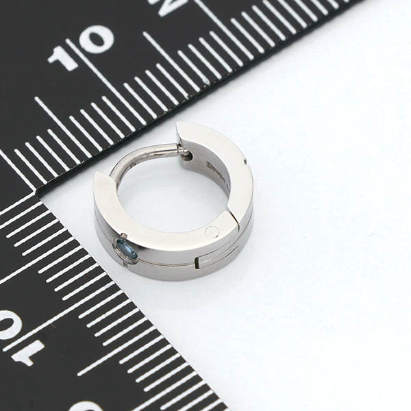 ステンレスフープピアス(片耳用)