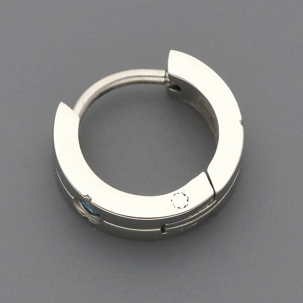 ステンレスフープピアス(片耳用)