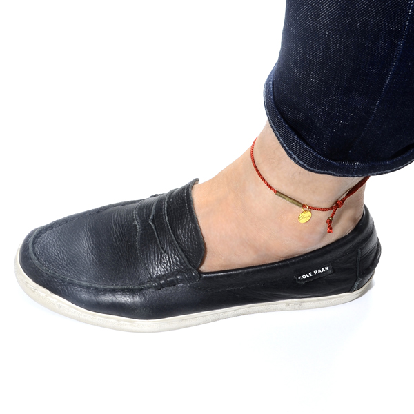 真鍮アンクレット