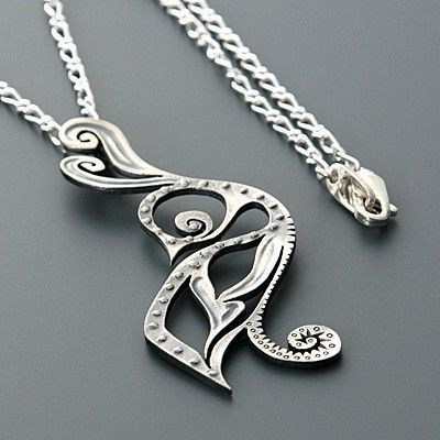 シルバーネックレス