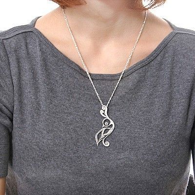 シルバーネックレス