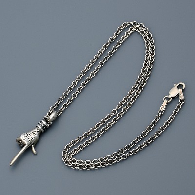 シルバーネックレス