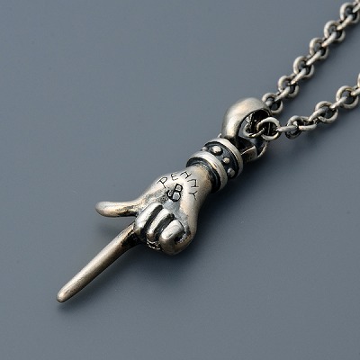 シルバーネックレス