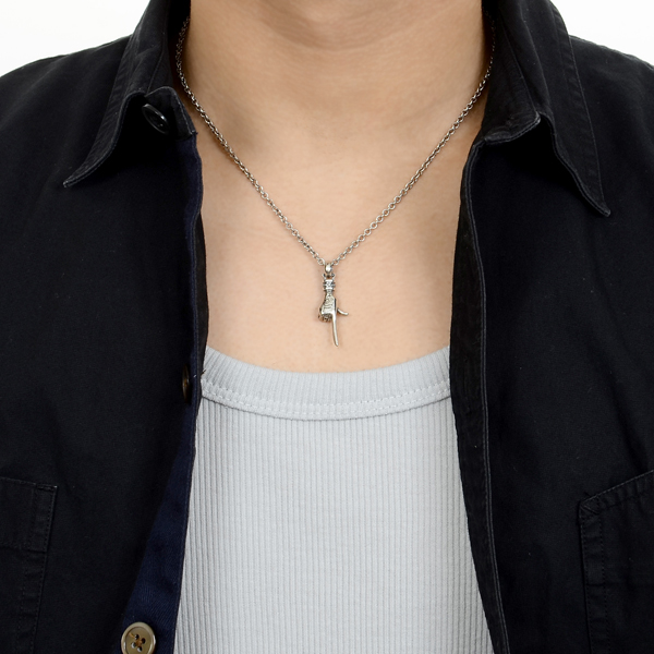 シルバーネックレス