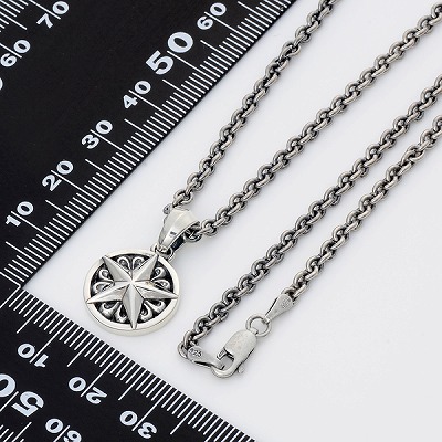 シルバーネックレス