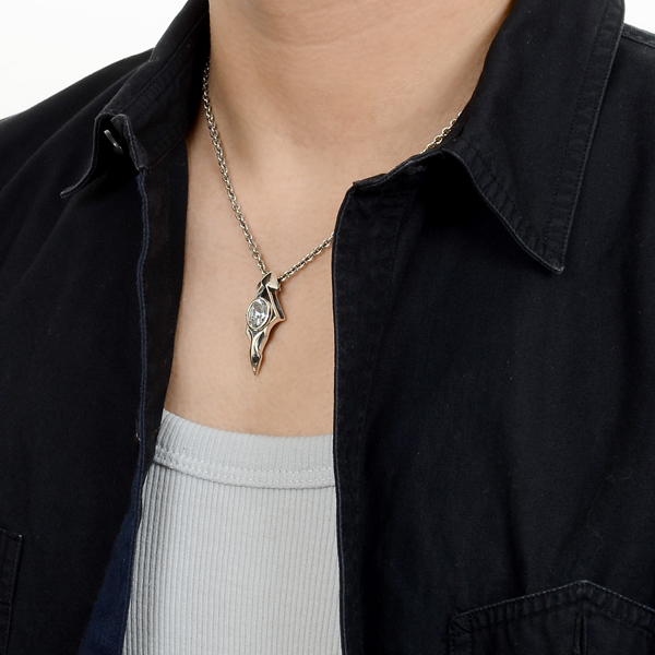 シルバーネックレス