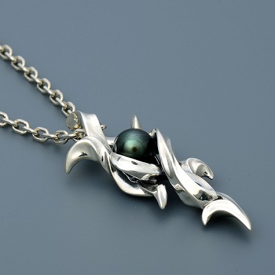 シルバーネックレス