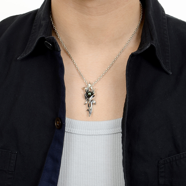 シルバーネックレス