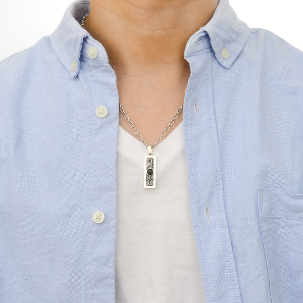 シルバーネックレス