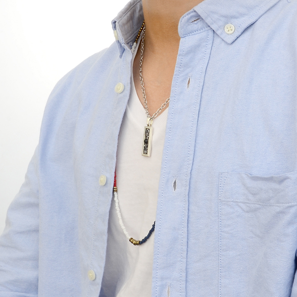 シルバーネックレス