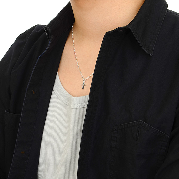 シルバーネックレス