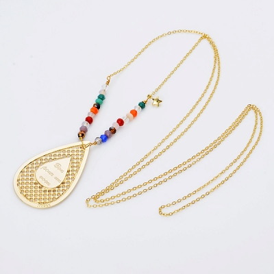 ブラスネックレス