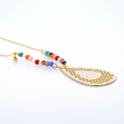 ブラスネックレス