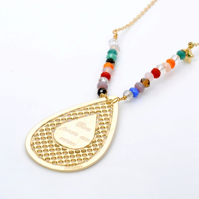 ブラスネックレス