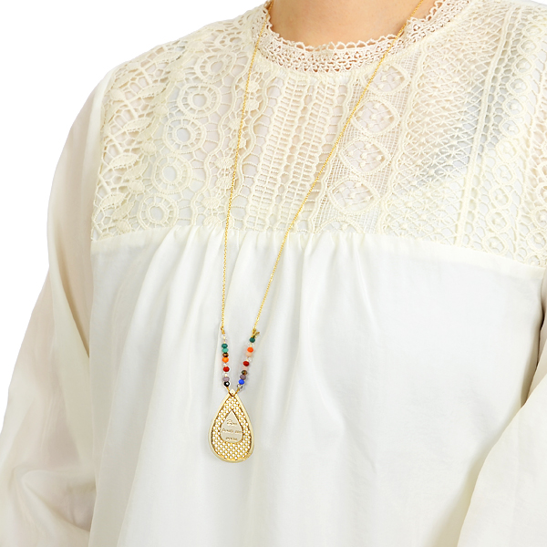 ブラスネックレス