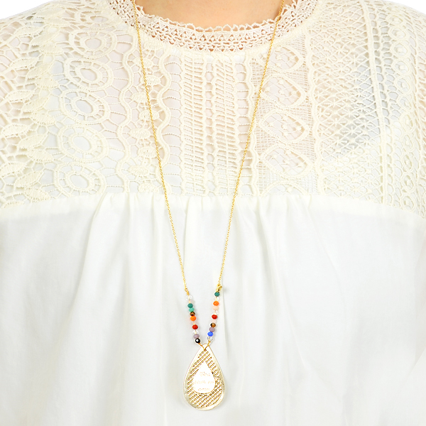 ブラスネックレス