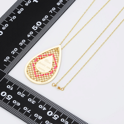 ブラスネックレス