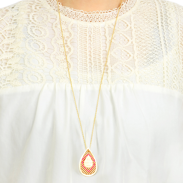 ブラスネックレス