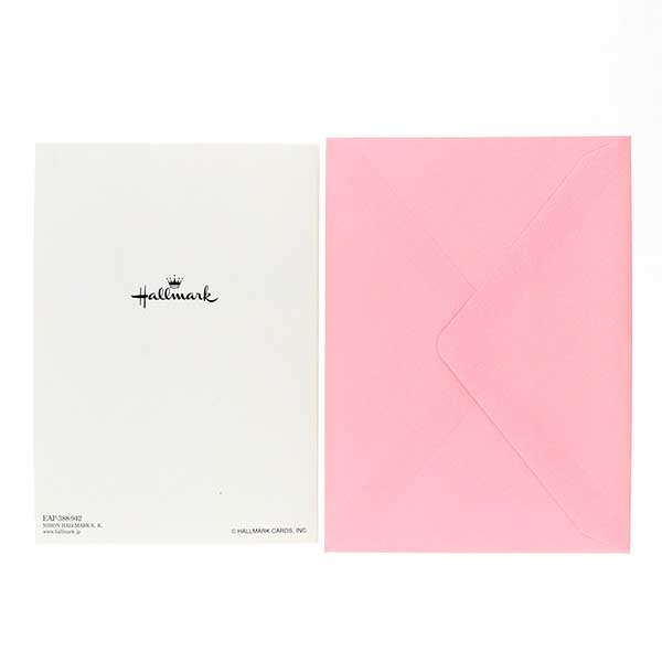 メッセージカード　多目的(ネズミとお祝いケーキ)