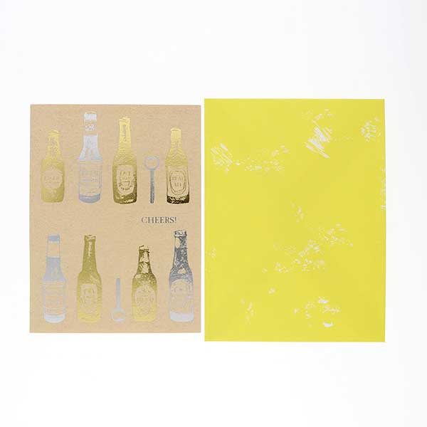 メッセージカード　誕生日(ビール)