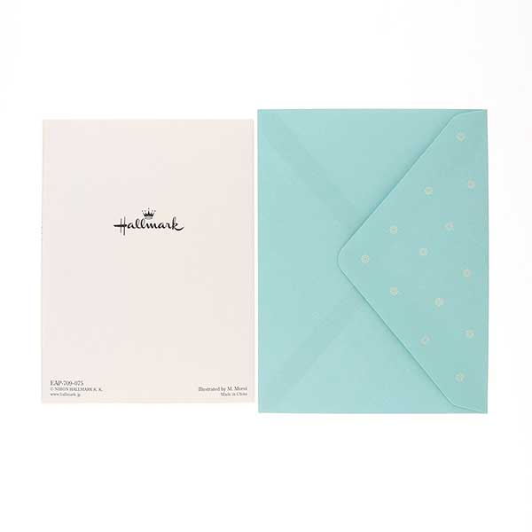 メッセージカード　多目的(音符)