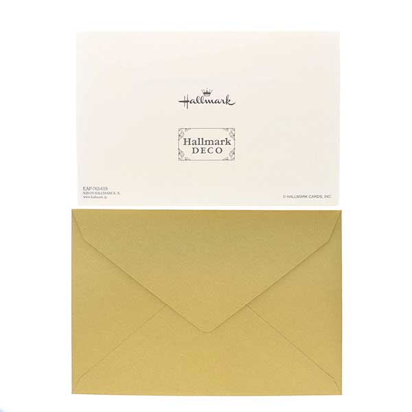 メッセージカード　誕生日(箔Dエンボスメッセージ)