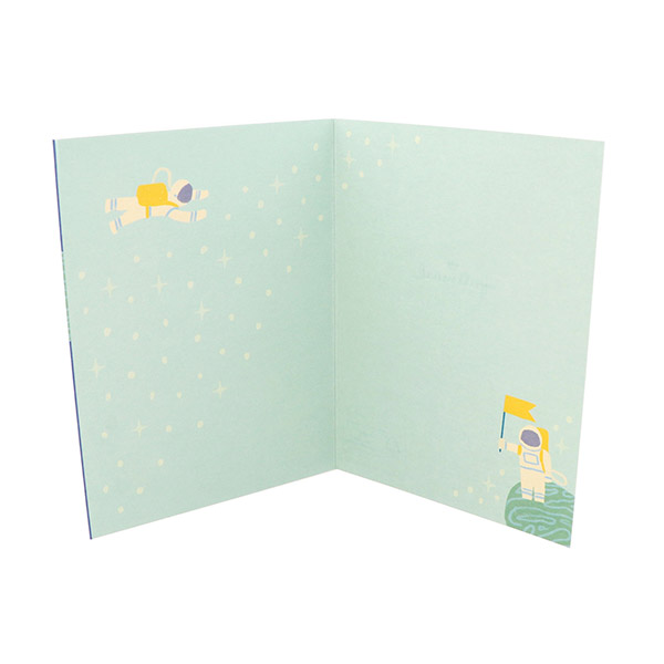 メッセージカード　誕生日(HEF宇宙)