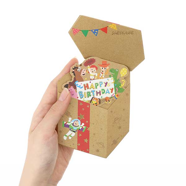 メッセージカード　誕生日(トイストーリー・仲間たち)