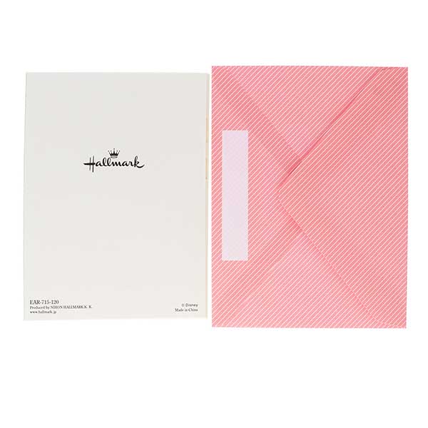 メッセージカード 多目的(ミッキー&ミニー・ミントハート)