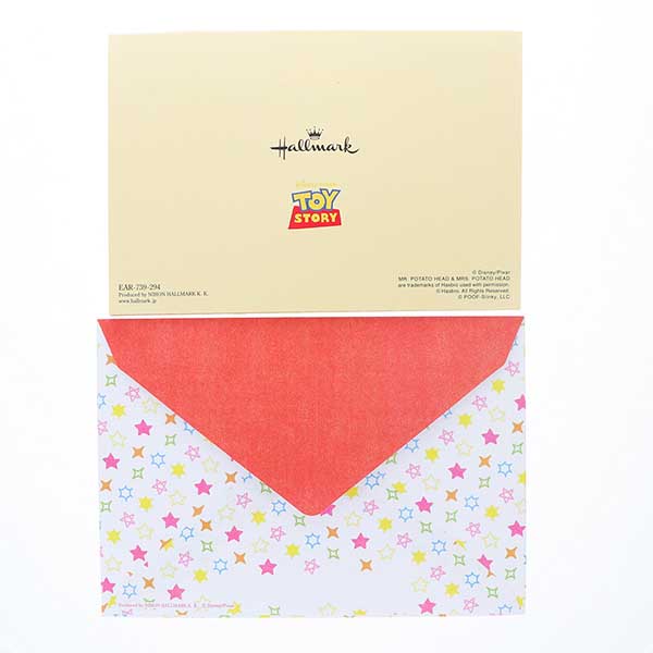 メッセージカード　誕生日(トイストーリー・バースデー)