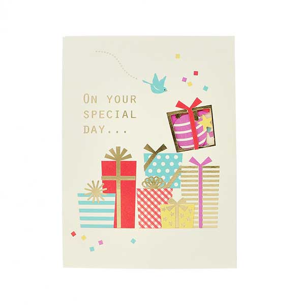 メッセージカード　誕生日(コレクテッド・ハピネス)