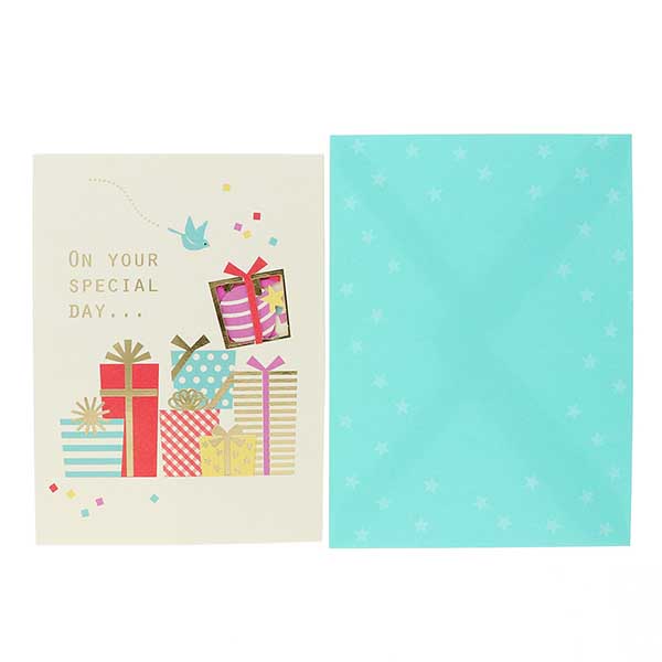 メッセージカード　誕生日(コレクテッド・ハピネス)