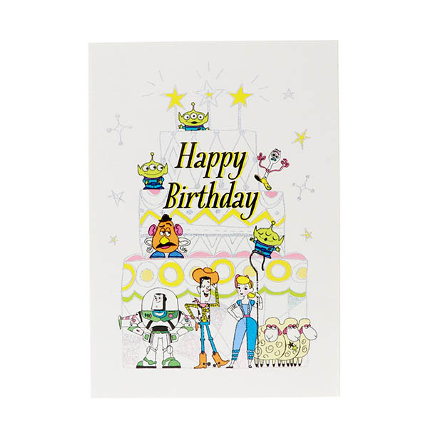 メッセージカード　誕生日(トイ・ストーリー4)