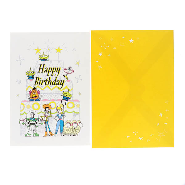 メッセージカード　誕生日(トイ・ストーリー4)