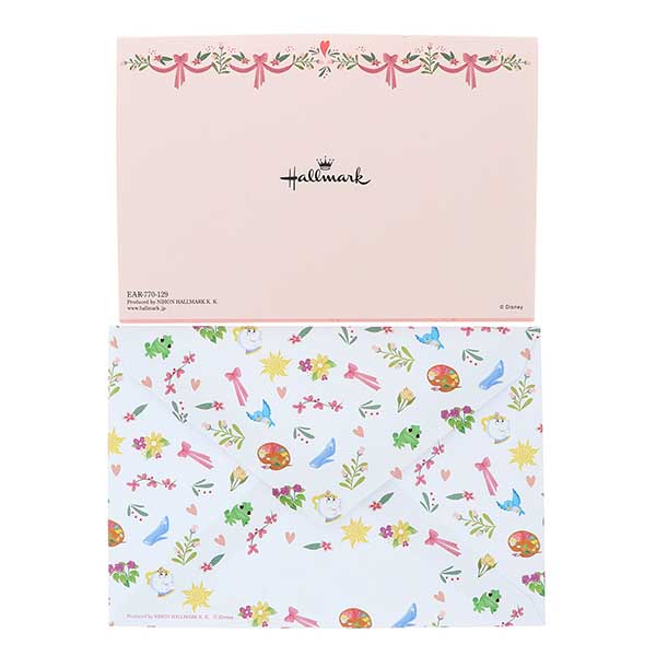 メッセージカード　誕生日(ディズニープリンセス)