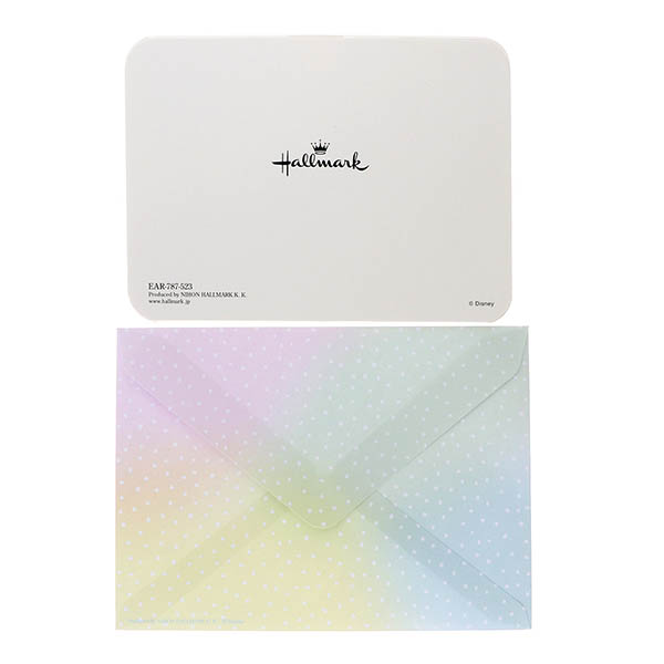 メッセージカード　感謝(ミッキー&ミニー・ブーケ)