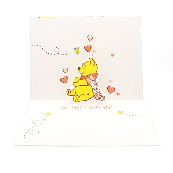 メッセージカード　多目的(プーさん・ビッグハグ)