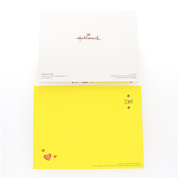 メッセージカード　多目的(プーさん・ビッグハグ)