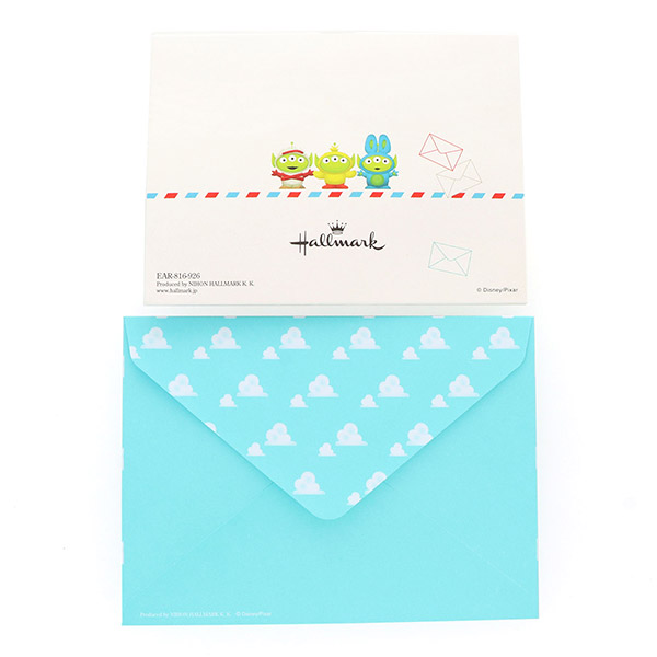 メッセージカード 多目的(トイストーリー・お手紙エイリアン)