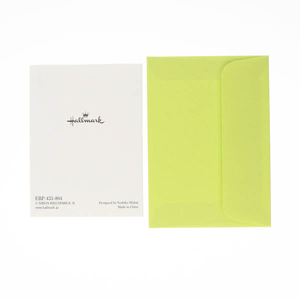 メッセージカード　感謝(ミニ・感謝をこめて。)