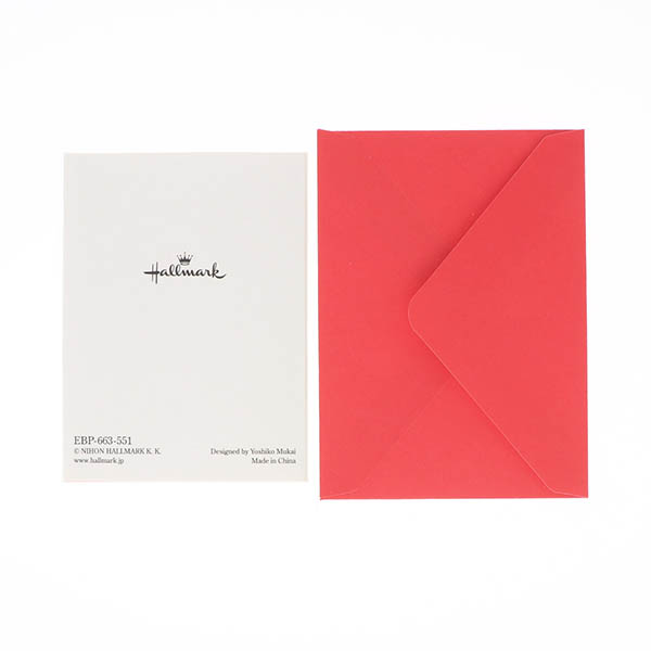 メッセージカード　感謝(ミニ・いつもありがとう)