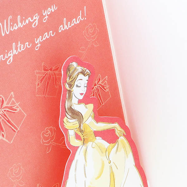 メッセージカード　多目的(ディズニー ベル 立体ミニカード)