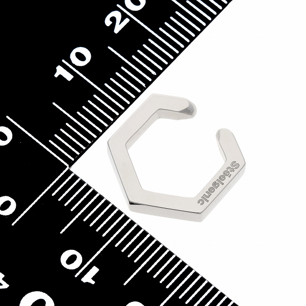 ステンレスペアイヤーカフ