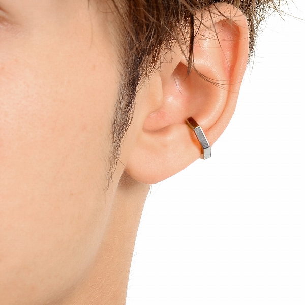 ステンレスペアイヤーカフ